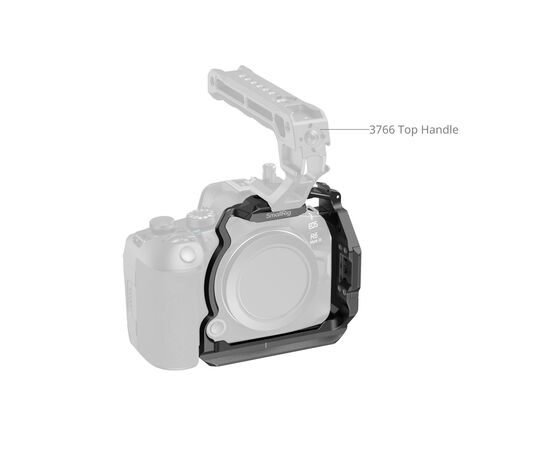 SMALLRIG 5953 HawkLock Quick Release Half Cage para Canon EOS R6 Mark III / R6 Mark II / R5 Mark II