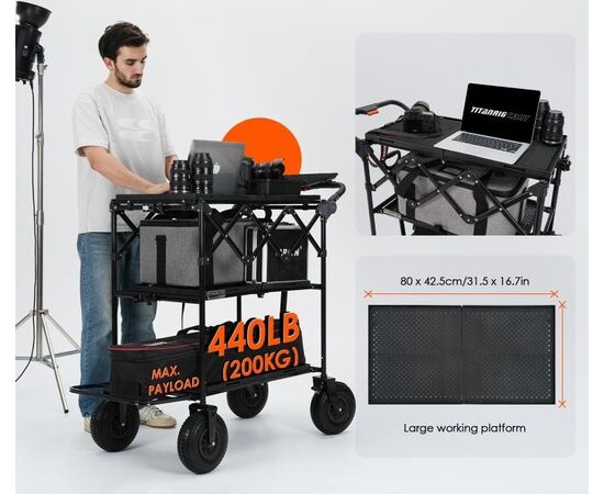 TARION Carrinho de Produção TitanRig V2