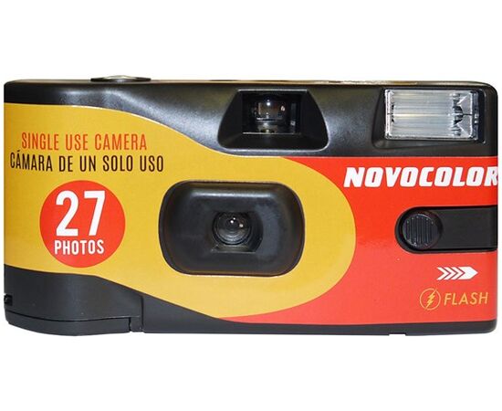NOVOCOLOR Camera Descartável ASA 400 27 Exposições