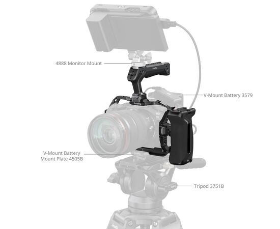 SMALLRIG 5958 Kit Avançado Quick Release "HawkLock" para Canon EOS R6 Mk III / R6 Mark II