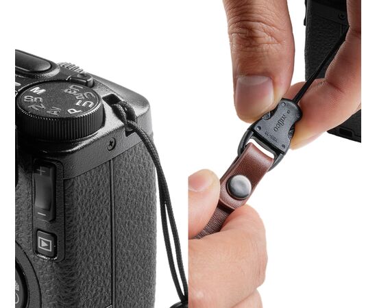 SMALLRIG 5684 Fita de Pulso Quick-Release Ricoh GR - Vermelho