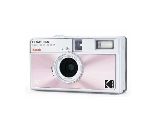 Câmera Fotográfica Analógica Half-Frame Reutilizável Ektar H35N - Rosa