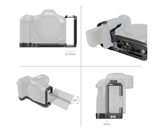 SMALLRIG 4983B L-Bracket Canon R5 II