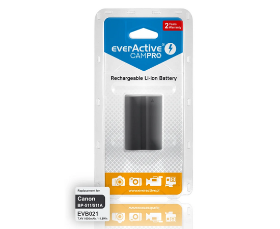 EVERACTIVE Bateria para Canon BP-511
