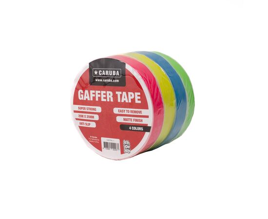 CARUBA Kit Fita Gaffer Fluorescente 25m