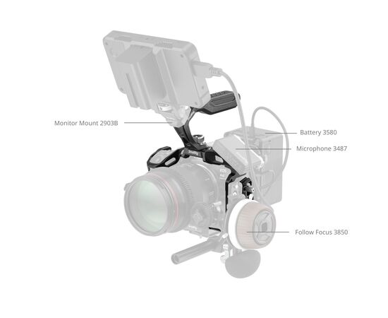 SMALLRIG "Black Mamba" Cage Kit para Canon EOS R6 Mark III / R6 Mark II 5960