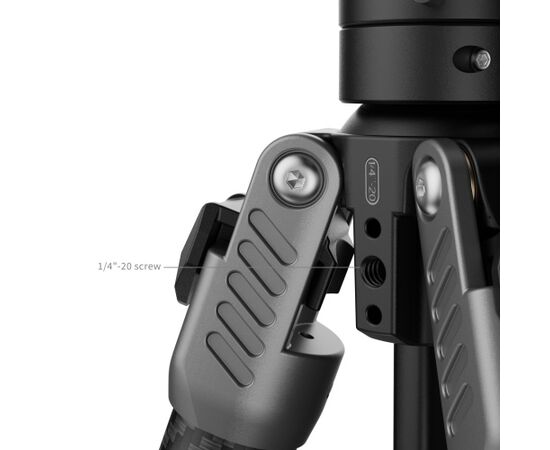 SMALLRIG 5477 Tripé portátil de fibra de carbono para vídeo AP255Pro