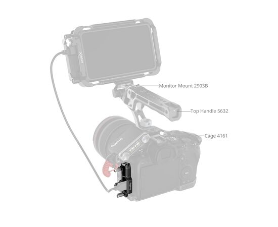 SMALLRIG 5969 Fixador de cabo para cage Canon EOS R6 III / R5 II