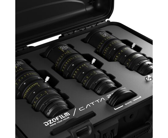 DZO FILM Kit Catta Zoom 18-35mm + 35-80mm + 70-135mm T2.9 Sony E