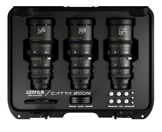 DZO FILM Kit Catta Zoom 18-35mm + 35-80mm + 70-135mm T2.9 Sony E