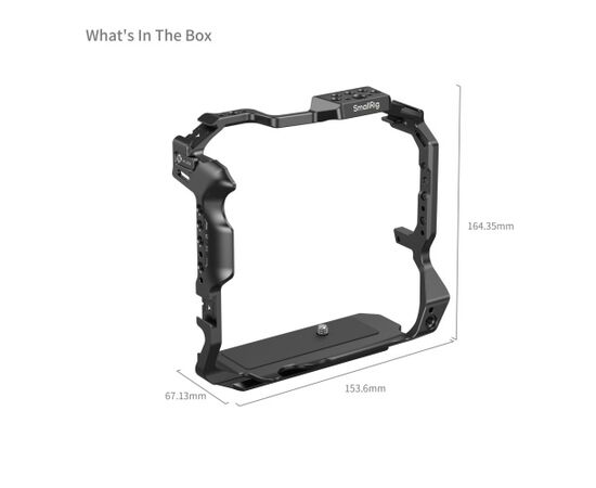 SMALLRIG 5623 Cage para Canon EOS R5 Mark II com punho de bateria BG-R20