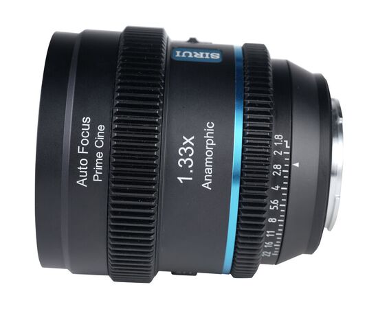 SIRUI 20mm T1.8 Anamórfica 1.33X Sony E-Mount - Blue Flare