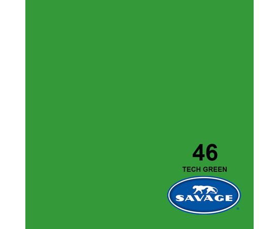 SAVAGE Fundo de Papel Tech Green #46 - 2.72x11m