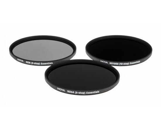 HOYA Kit de Filtros ND Essentials (8 / 64 / 1000) - 49mm