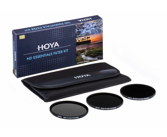 HOYA Kit de Filtros ND Essentials (8 / 64 / 1000) - 49mm