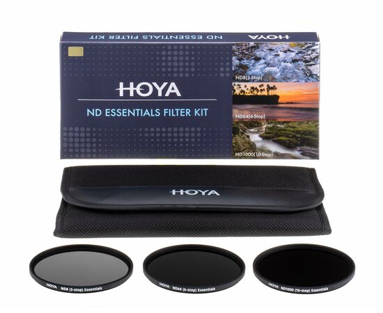 HOYA Kit de Filtros ND Essentials (8 / 64 / 1000) - 49mm