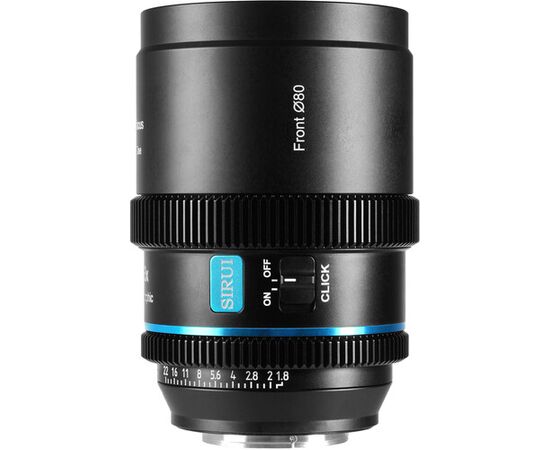 SIRUI 40mm T1.8 Anamórfica 1.33x Fujifilm X - Blue Flare