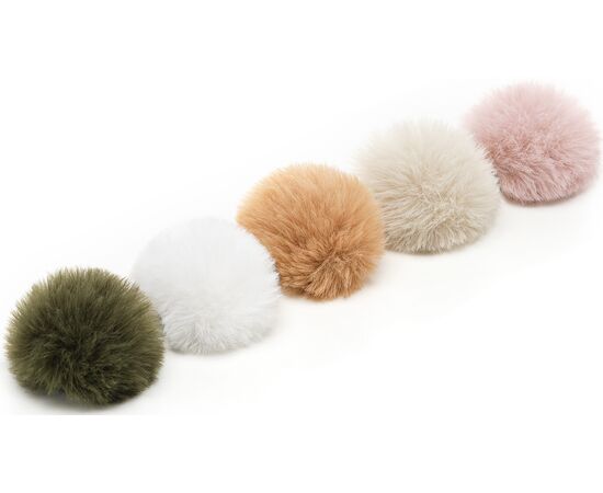 DJI Abafador de Vento Multicores para DJI MIC 3 - Kit de 5