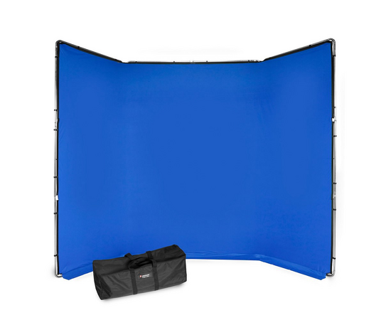 MANFROTTO Kit de Fundo de Tecido Panorâmico Chroma Key Azul  FX 4x2,9 m