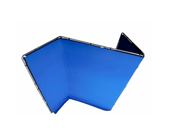 MANFROTTO Kit de Fundo de Tecido Panorâmico Chroma Key Azul  FX 4x2,9 m