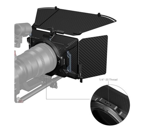 SMALLRIG 3641 Kit Basico Mattebox Multifuncional 114mm SMALLRIG 3641 Kit Basico Mattebox Multifuncional 114mm