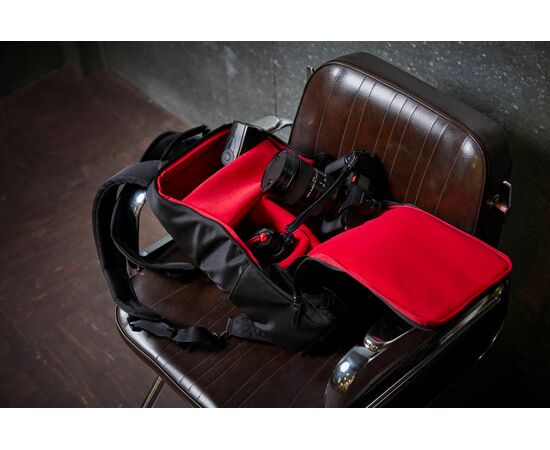 ARTISAN&ARTIST Mochila de Couro RR4-06C - Preto