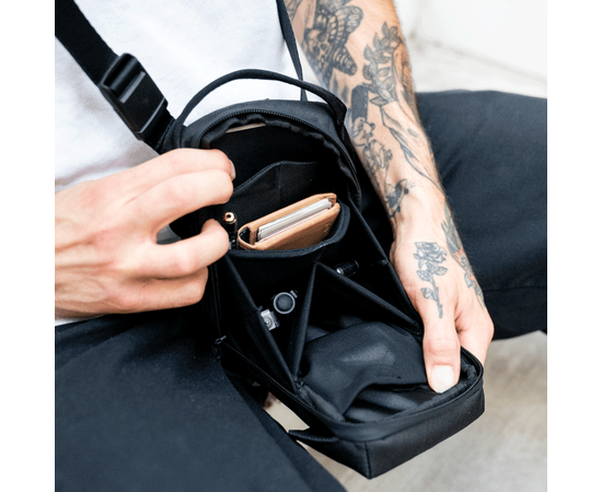 Wandrd X1 Bolsa Transversal Pequena - Preto