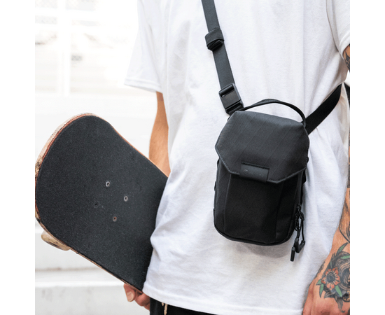 Wandrd X1 Bolsa Transversal Pequena - Preto