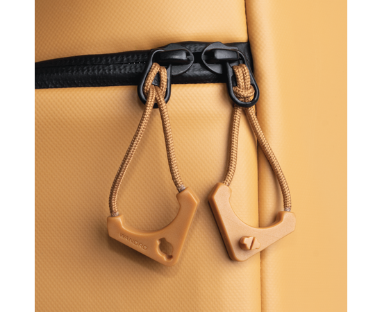 WANDRD WORRYLESS Puxador De Fecho Zipper - Amarelo Dalol