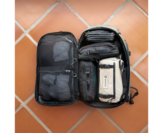 WANDRD Mochila Transit 45L - Wasatch Verde