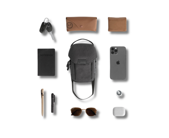 Wandrd X1 Bolsa Transversal Pequena - Preto