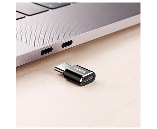 BASEUS CAMOTG-01 Adaptador USB-C Macho / Micro USB Fêmea