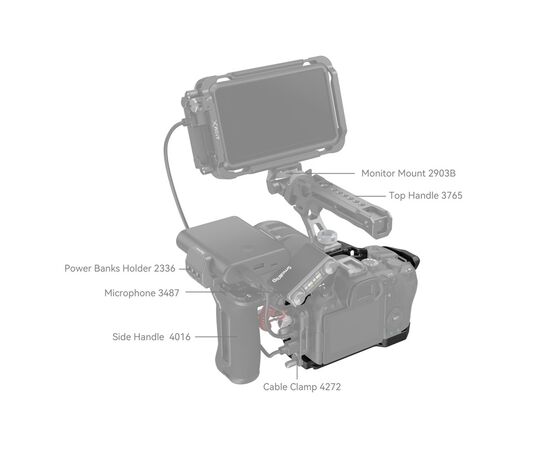 SMALLRIG 4161 Cage Black Mamba para Canon R6 II/III
SMALLRIG 4161 Cage Black Mamba para Canon R6 II/III