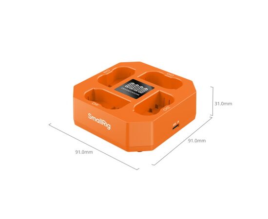 SMALLRIG 5747 Carregador para 4 baterias EN-EL15c