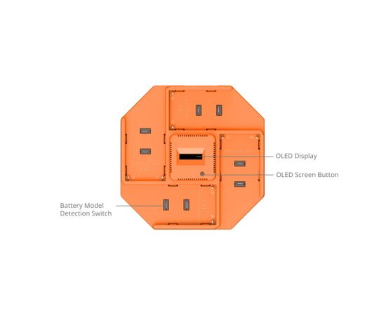 SMALLRIG 4837 Carregador para 4 baterias NP-F