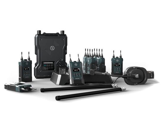 HOLLYLAND Sistema de Intercomunicação Solidcom M1 Pro - 8B - Double Ear