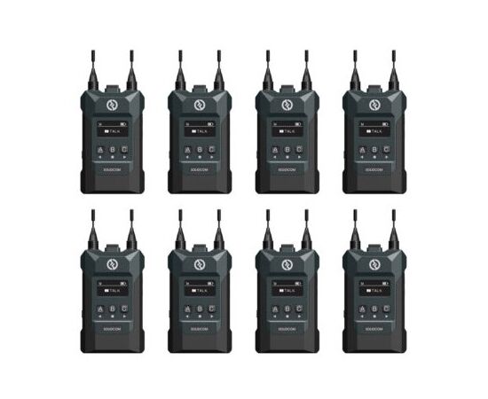 HOLLYLAND Sistema de Intercomunicação Solidcom M1 Pro - 8B - Double Ear