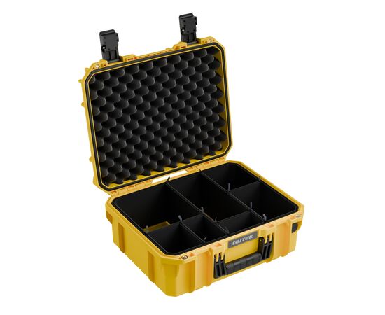 GUTEK Mala Rígida Tortoise T-230 - Amarelo