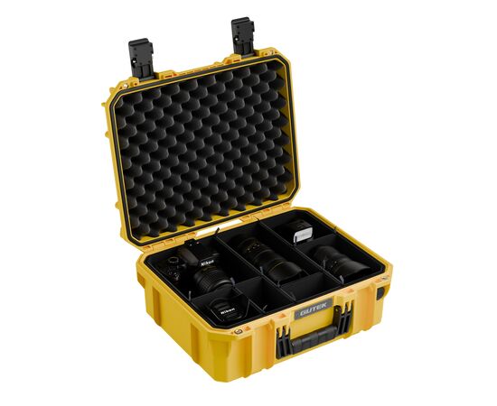 GUTEK Mala Rígida Tortoise T-230 - Amarelo
