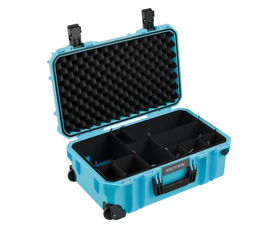GUTEK Mala Rígida Tortoise T-300 - Azul