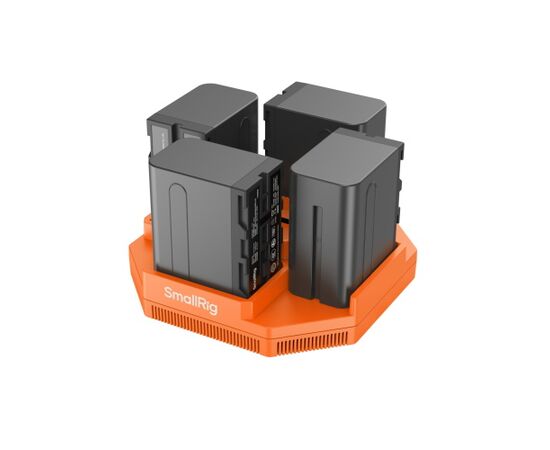 SMALLRIG 4837 Carregador para 4 baterias NP-F