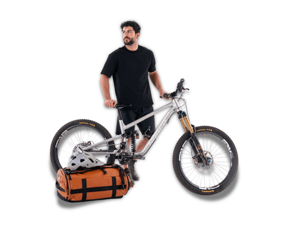 WANDRD Mala de Viagem CARRYALL 40L - Laranja Sedona