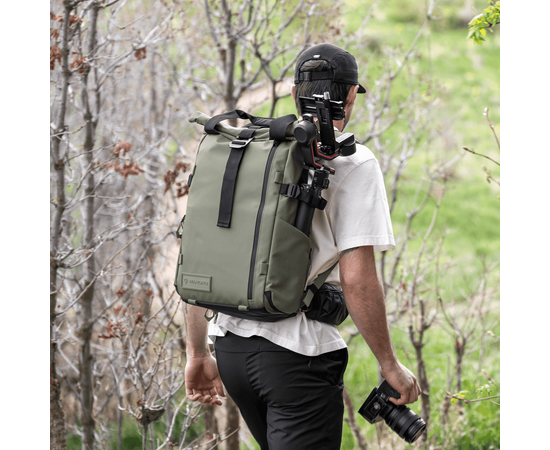 WANDRD Mochila de Viagem + Bolsa Organizadora PRVKE 21L - Wasatch Verde