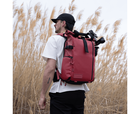 WANDRD Mochila de Viagem + Bolsa Organizadora PRVKE 21L - Rhone Burgundy