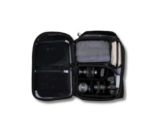 WANDRD Mochila de Viagem + Bolsa Organizadora Transit 35L - Preto