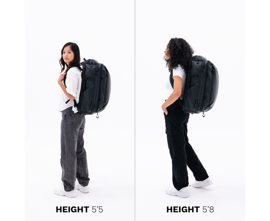 WANDRD Mochila de Viagem + Bolsa Organizadora Transit 45L - Preto