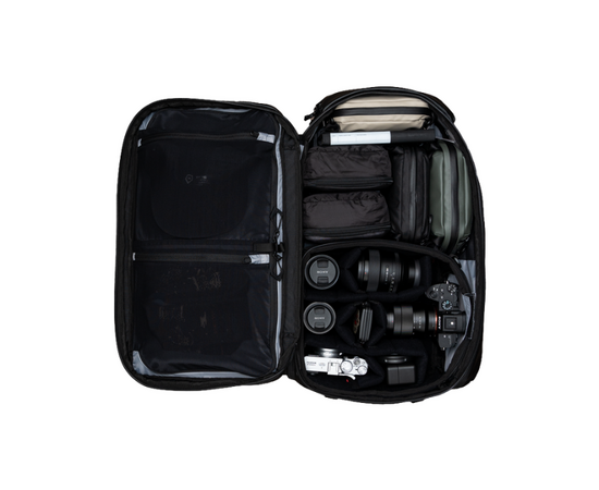 WANDRD Mochila de Viagem + Bolsa Organizadora Transit 45L - Preto