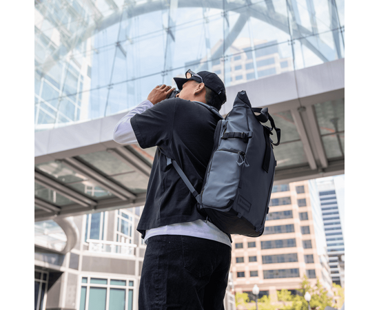 WANDRD Mochila de Viagem + Bolsa Organizadora PRVKE 31L - Azul Egeu