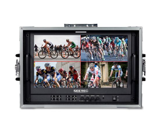 SEETEC Monitor ATEM156S-CO 15.6" SDI com Flight Case