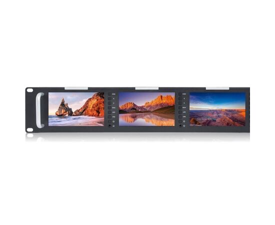 SEETEC Rack 3 Monitores de Transmissão 5" T51